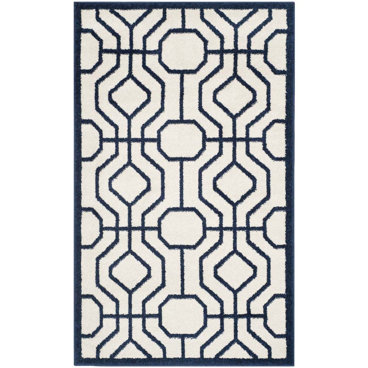 Ivory / Navy