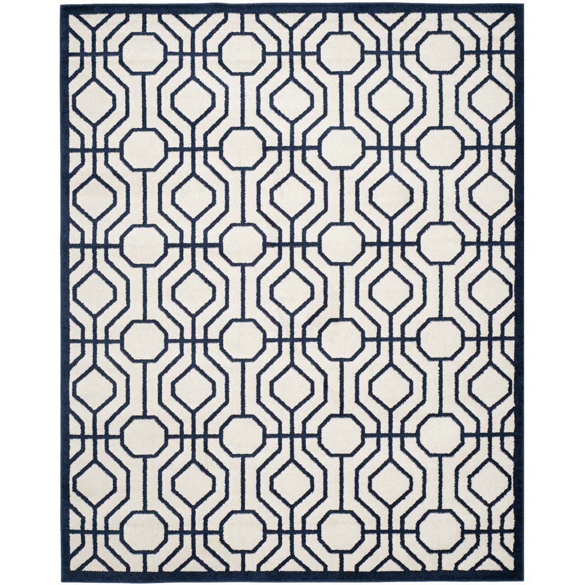 Ivory / Navy