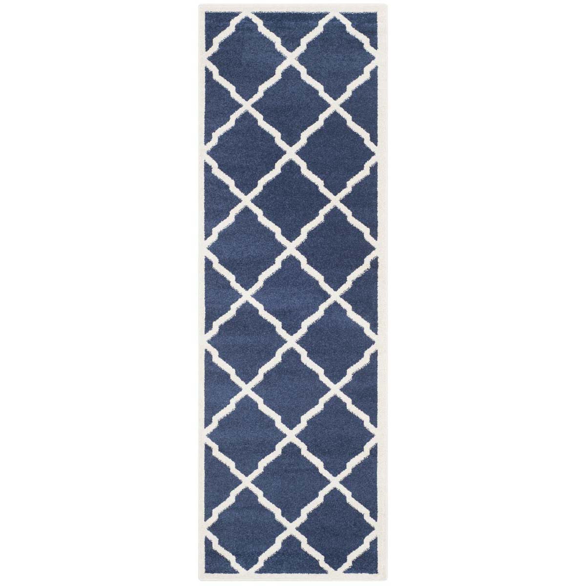 Safavieh Amherst 421 Rug, AMT421 - Navy / Beige