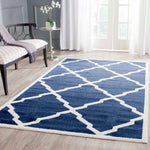 Safavieh Amherst 421 Rug, AMT421 - Navy / Beige