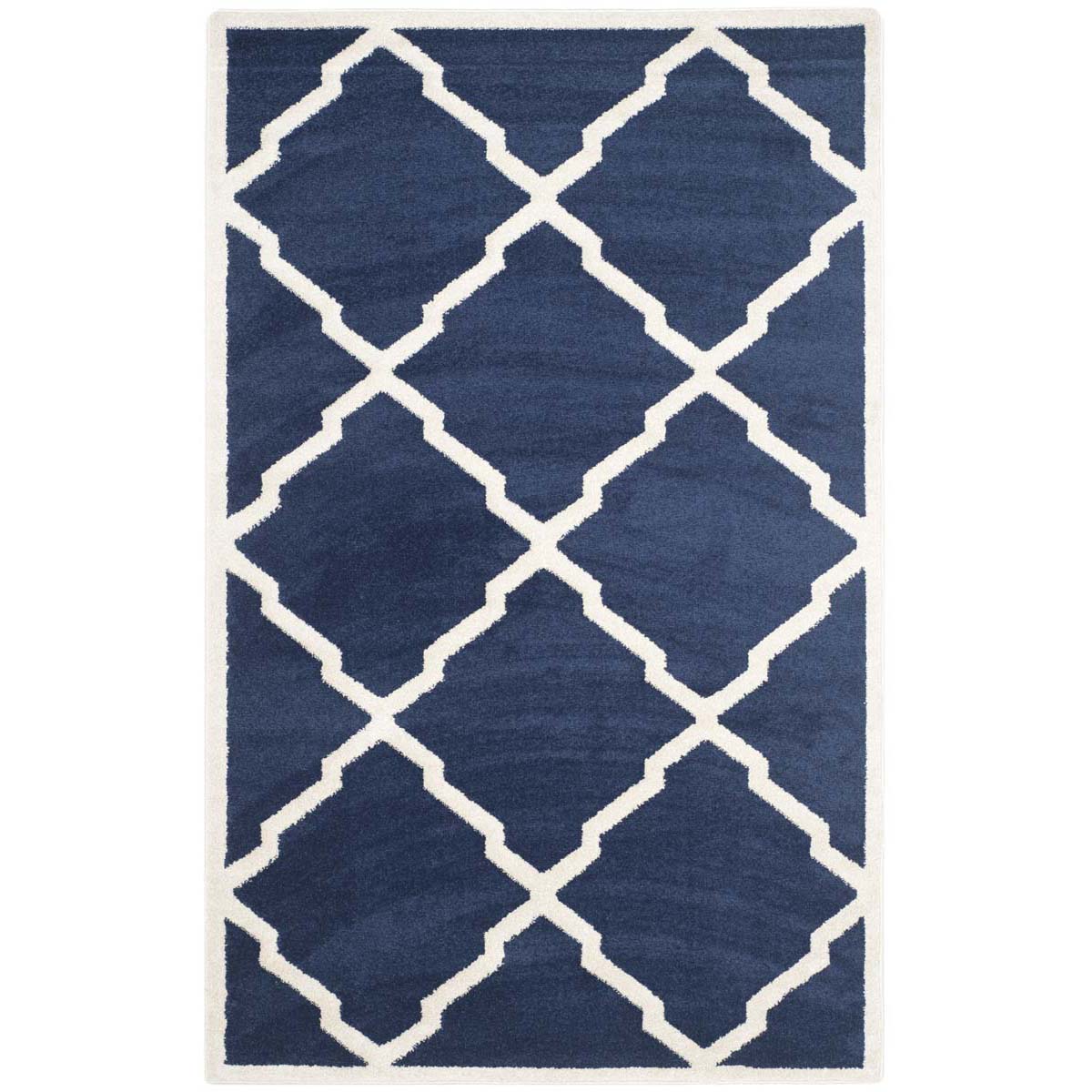 Safavieh Amherst 421 Rug, AMT421 - Navy / Beige