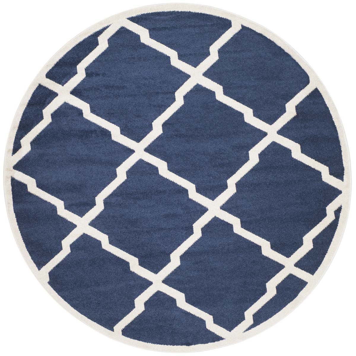 Safavieh Amherst 421 Rug, AMT421 - Navy / Beige