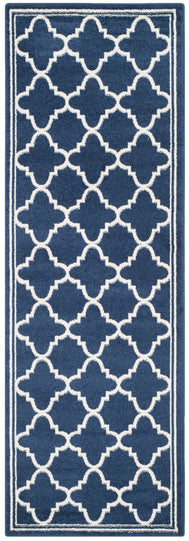 Safavieh Amherst 422 Rug, AMT422 - Navy / Beige