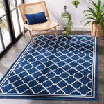 Safavieh Amherst 422 Rug, AMT422 - Navy / Beige