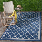 Safavieh Amherst 422 Rug, AMT422 - Navy / Beige