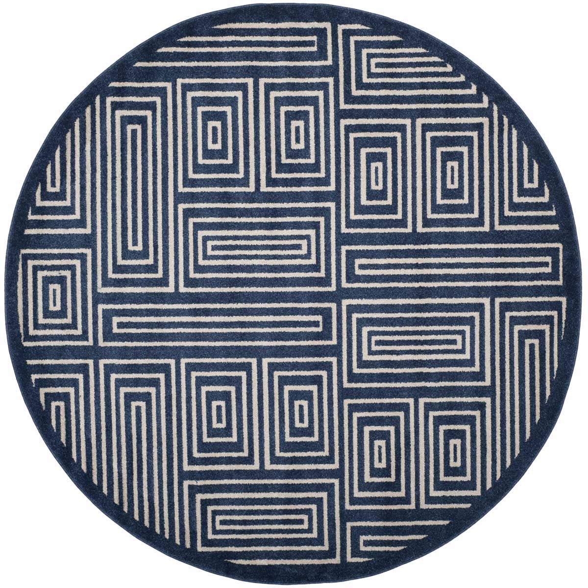 Safavieh Amherst 430 Rug, AMT430 - Navy / Ivory