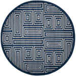Safavieh Amherst 430 Rug, AMT430 - Navy / Ivory