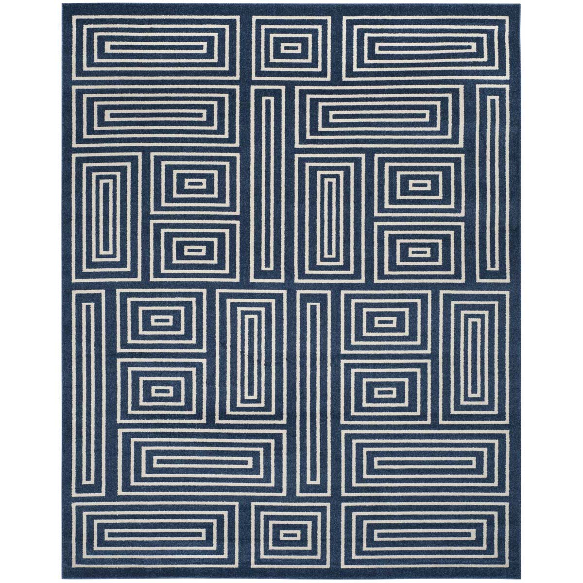 Safavieh Amherst 430 Rug, AMT430 - Navy / Ivory