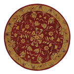 Safavieh Anatolia 26A Rug, AN526A - Burgundy / Gold