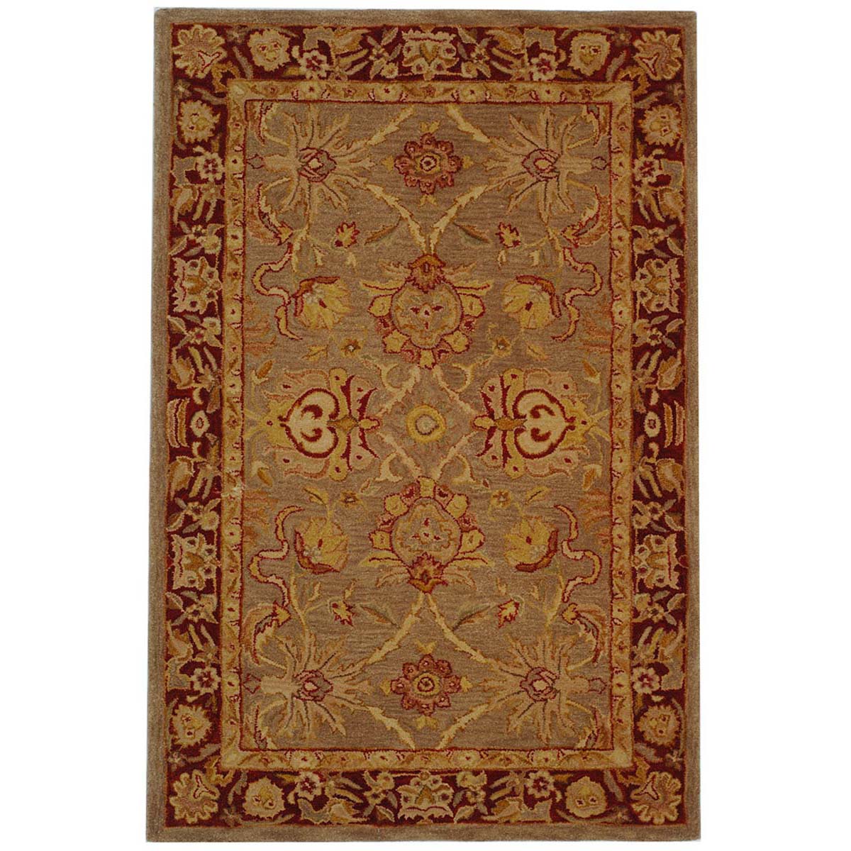 Safavieh Anatolia 29A Rug, AN529A - Grey / Red