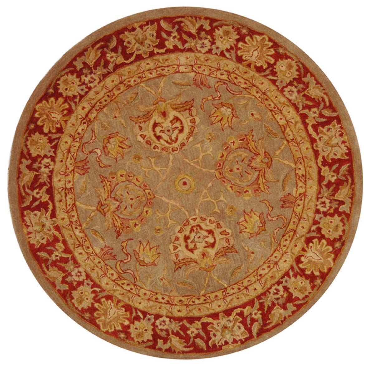 Safavieh Anatolia 29A Rug, AN529A - Grey / Red