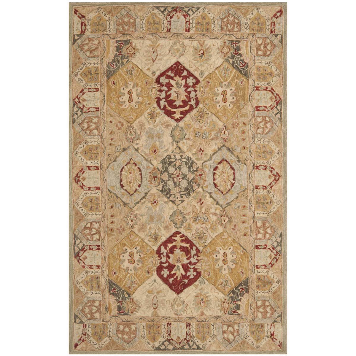 Safavieh Anatolia 30A Rug, AN530A - Beige / Multi