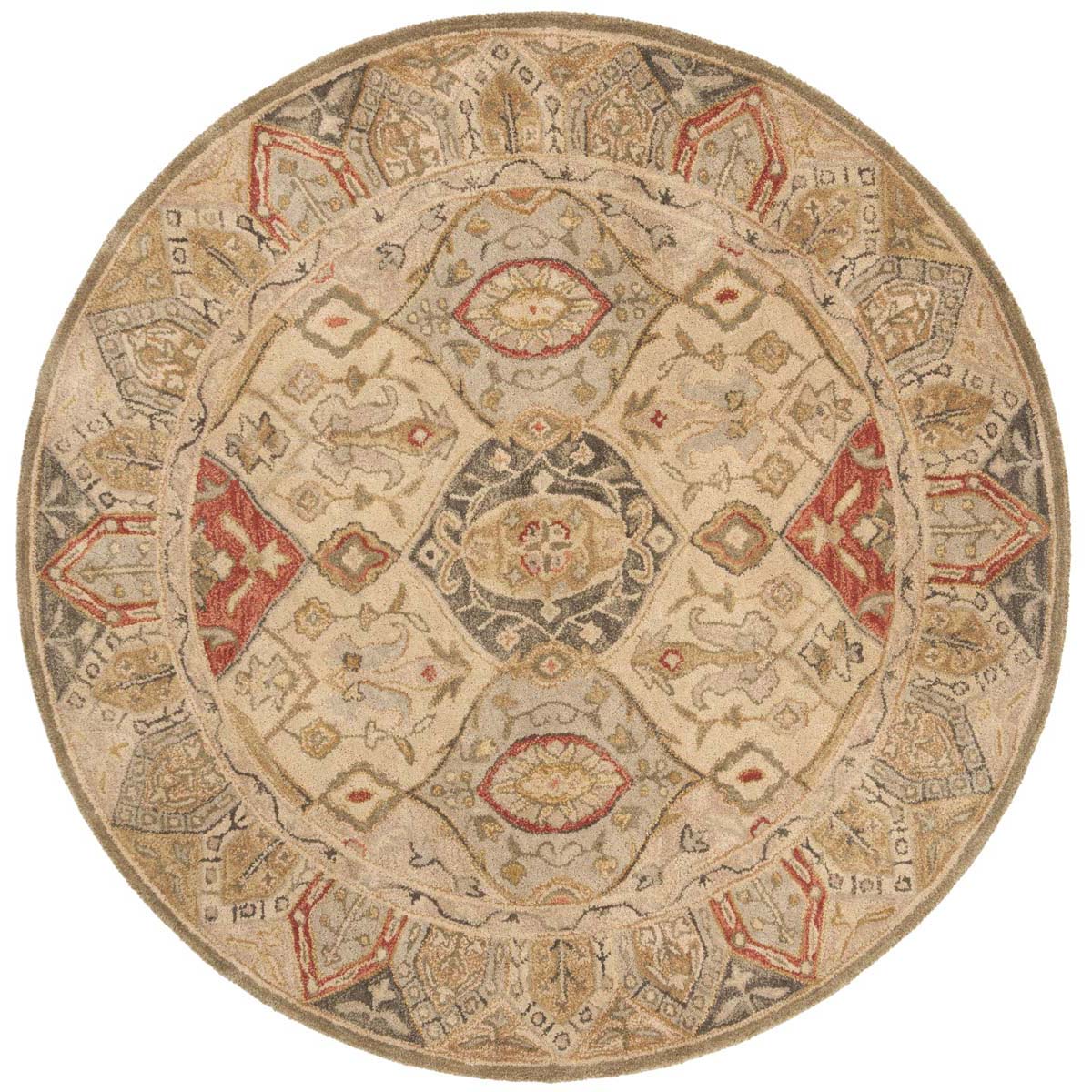 Safavieh Anatolia 30A Rug, AN530A - Beige / Multi