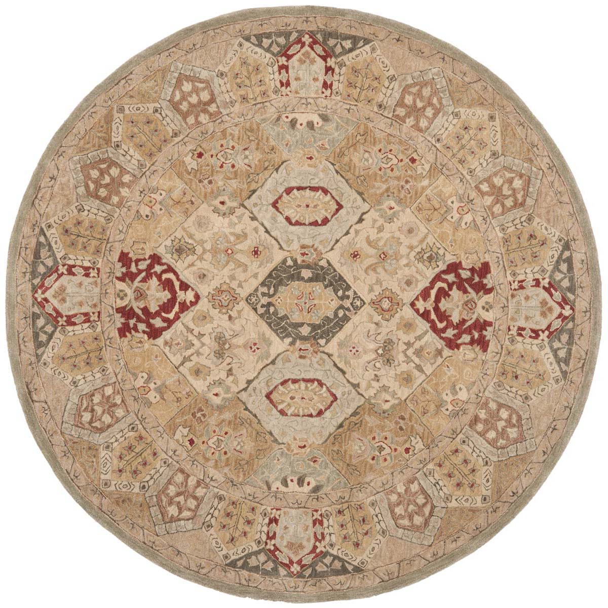 Safavieh Anatolia 30A Rug, AN530A - Beige / Multi