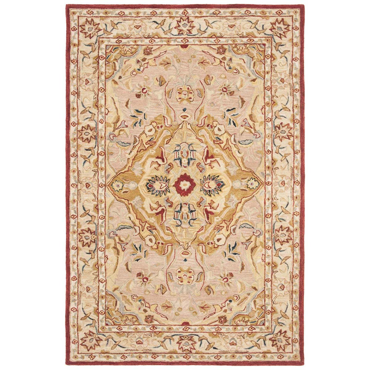 Safavieh Anatolia 34A Rug, AN534A - Gold / Ivory