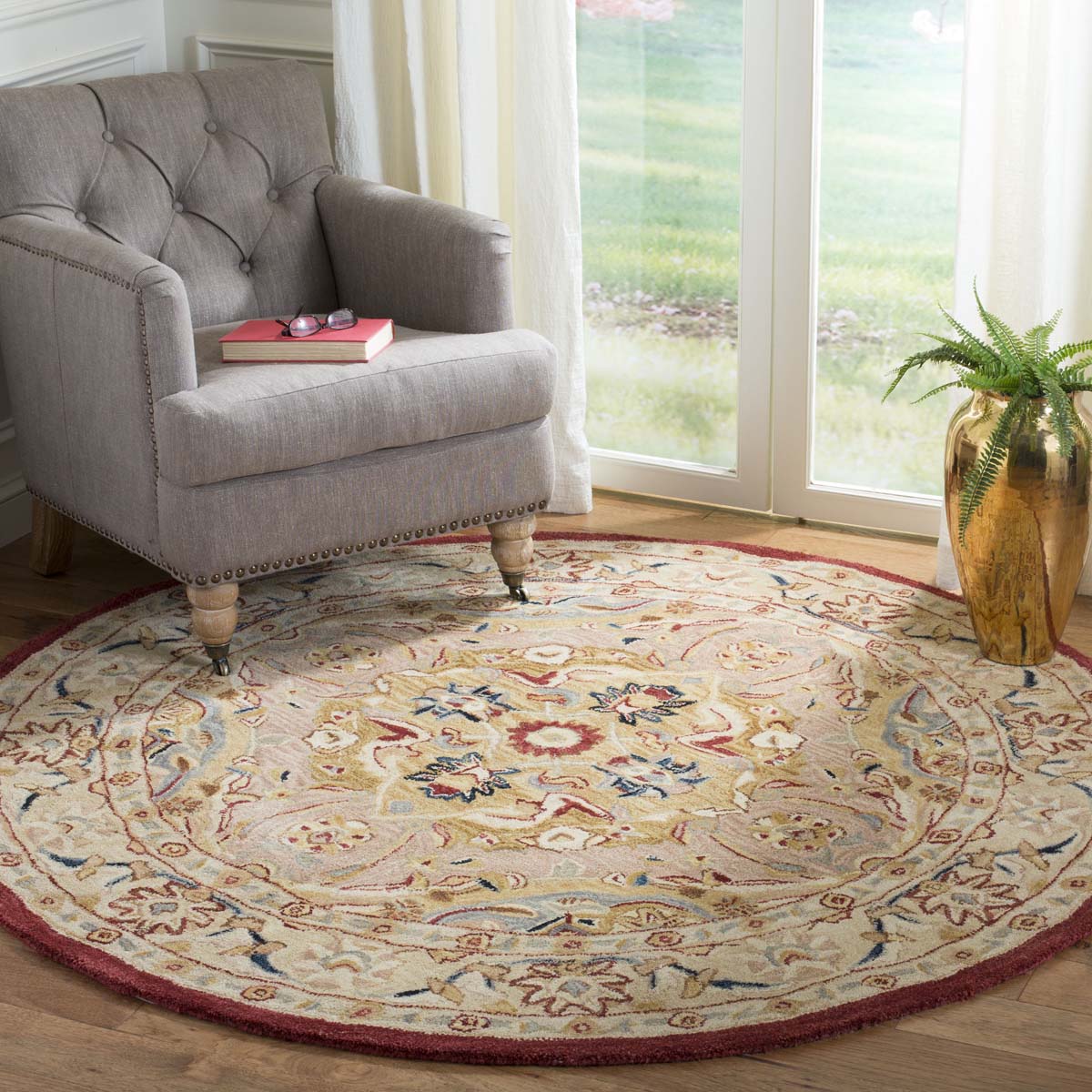 Safavieh Anatolia 34A Rug, AN534A - Gold / Ivory