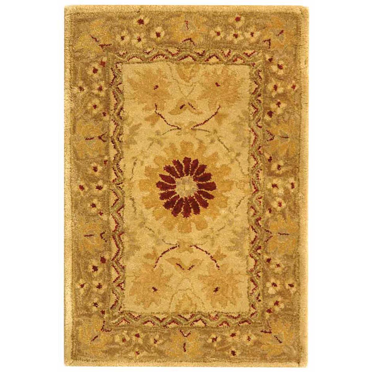 Safavieh Anatolia 50A Rug, AN550A - Sand / Walnut