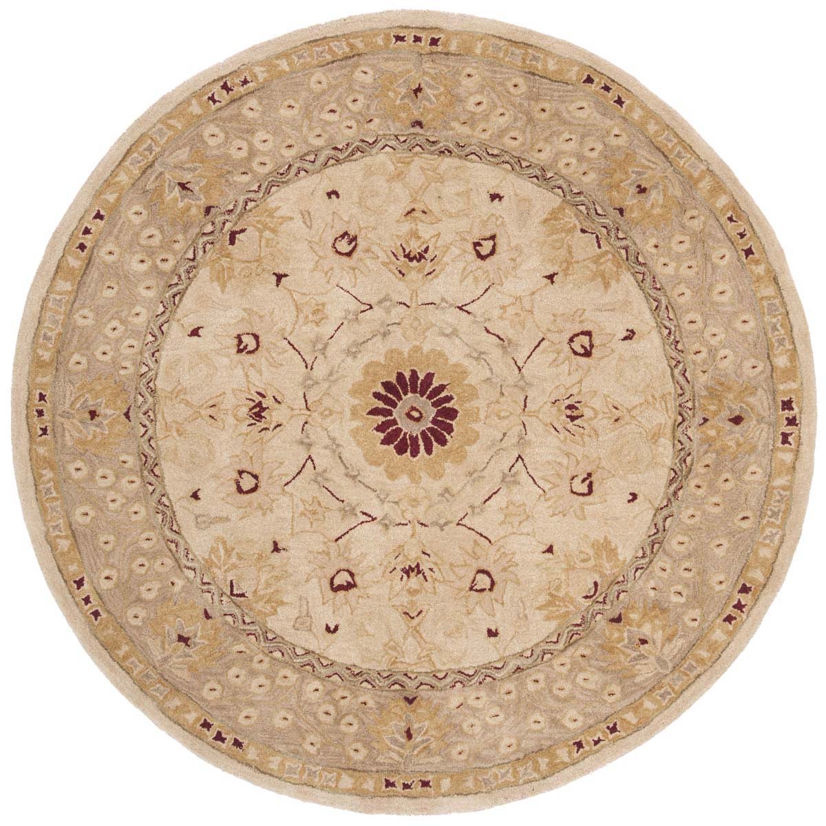 Safavieh Anatolia 50A Rug, AN550A - Sand / Walnut