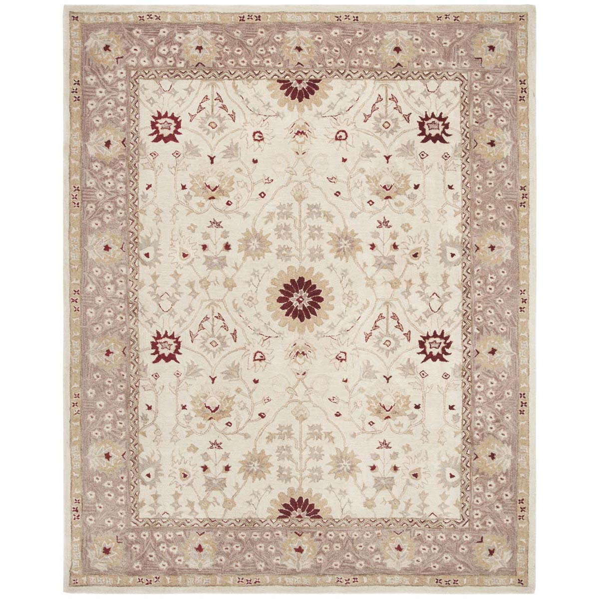 Safavieh Anatolia 50A Rug, AN550A - Sand / Walnut