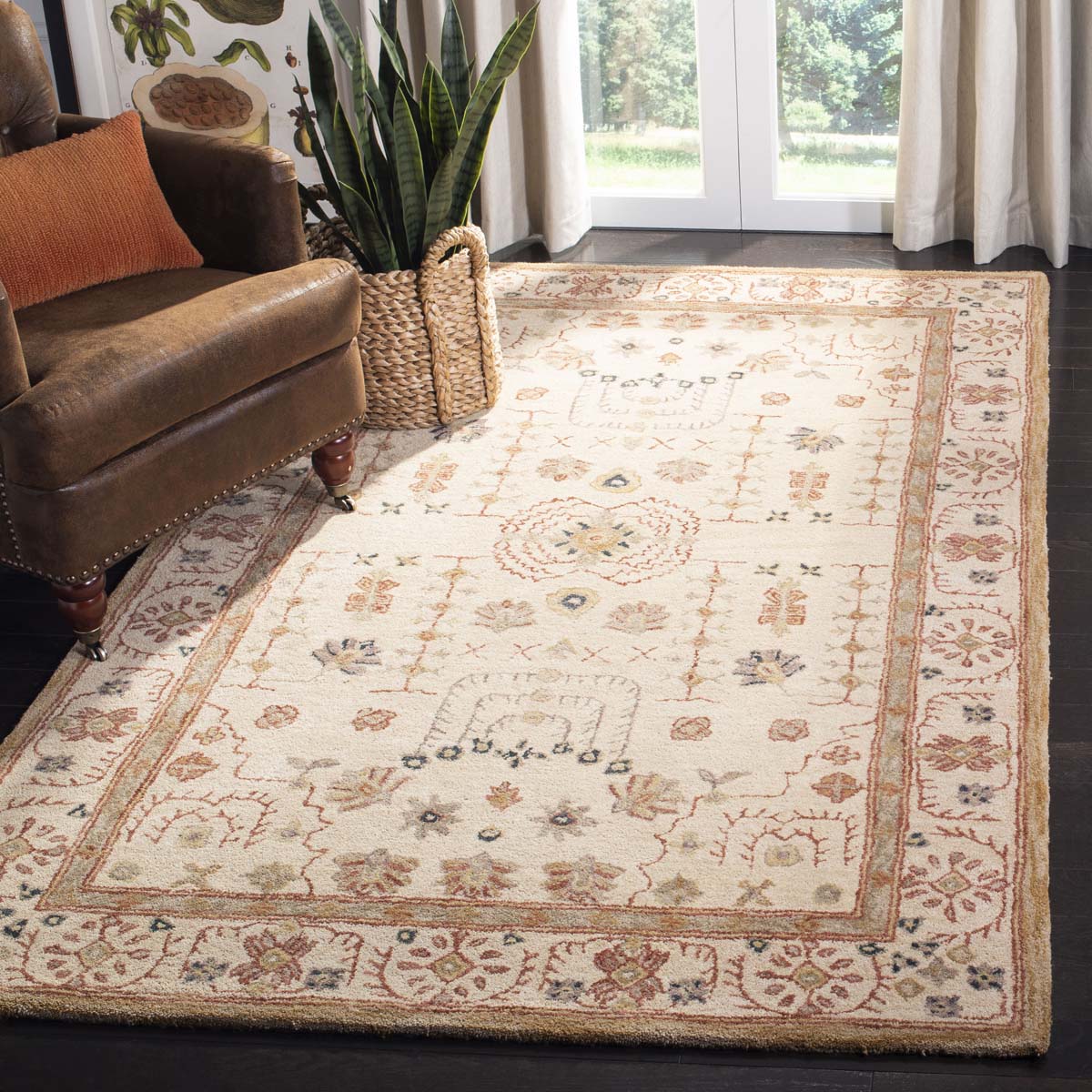 Safavieh Anatolia 52A Rug, AN552A - Sand / Sand