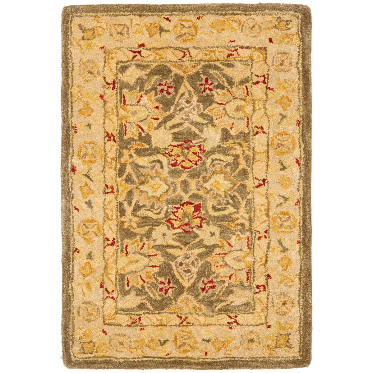 Safavieh Anatolia 53A Rug, AN553A - Olive Grey / Beige