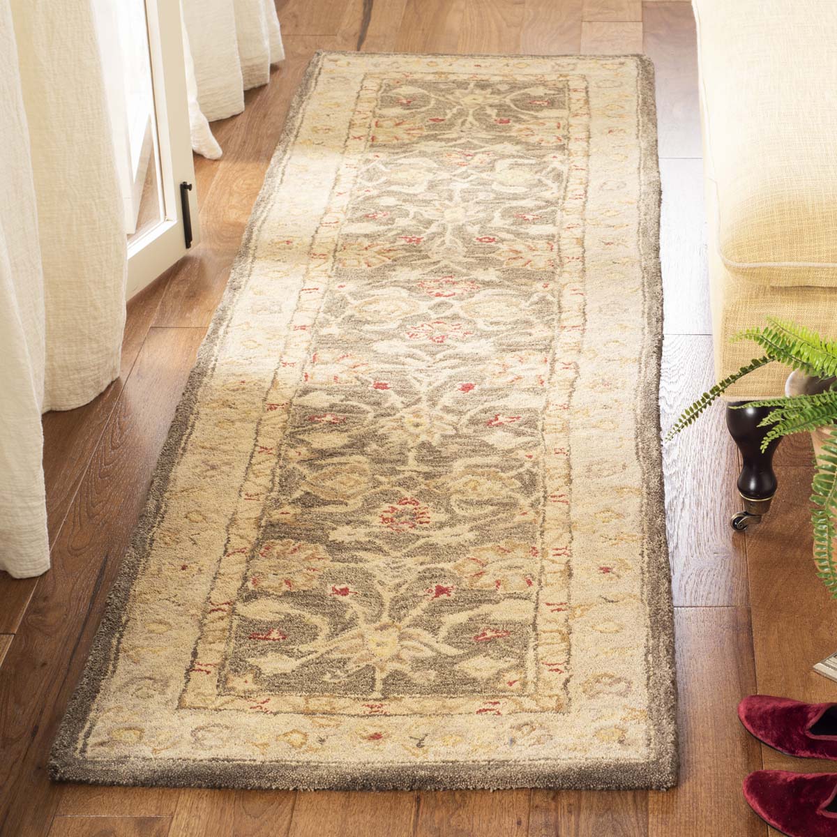 Safavieh Anatolia 53A Rug, AN553A - Olive Grey / Beige