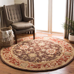 Safavieh Anatolia 54A Rug, AN554A - Olive / Rust