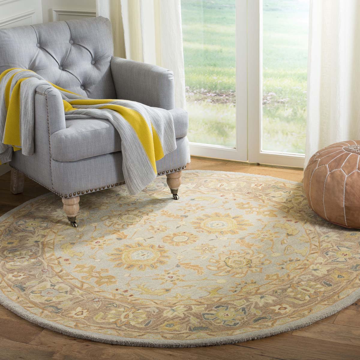 Safavieh Anatolia 57A Rug, AN557A - Teal / Brown