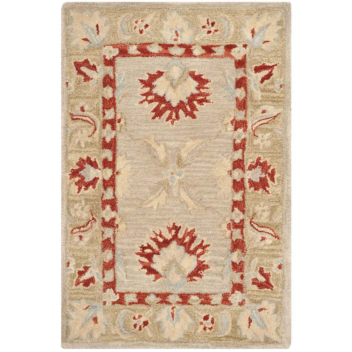 Safavieh Anatolia 71A Rug, AN571A - Ivory / Green
