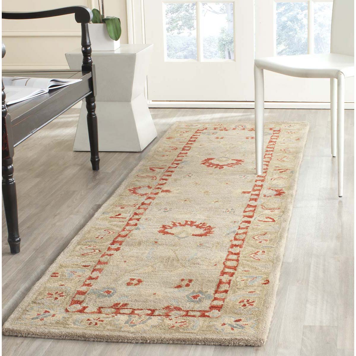 Safavieh Anatolia 71A Rug, AN571A - Ivory / Green
