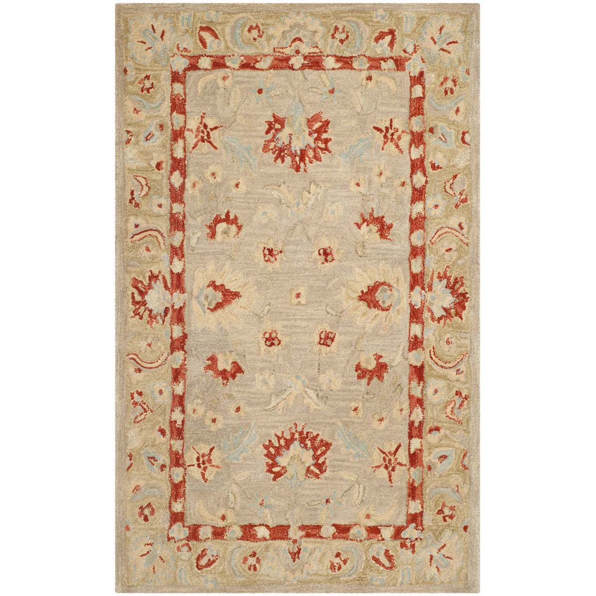 Safavieh Anatolia 71A Rug, AN571A - Ivory / Green