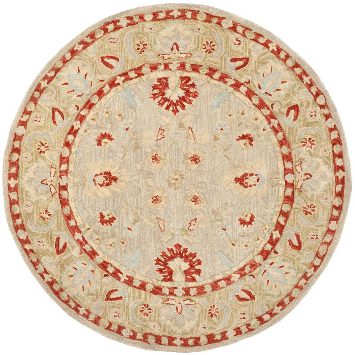 Safavieh Anatolia 71A Rug, AN571A - Ivory / Green