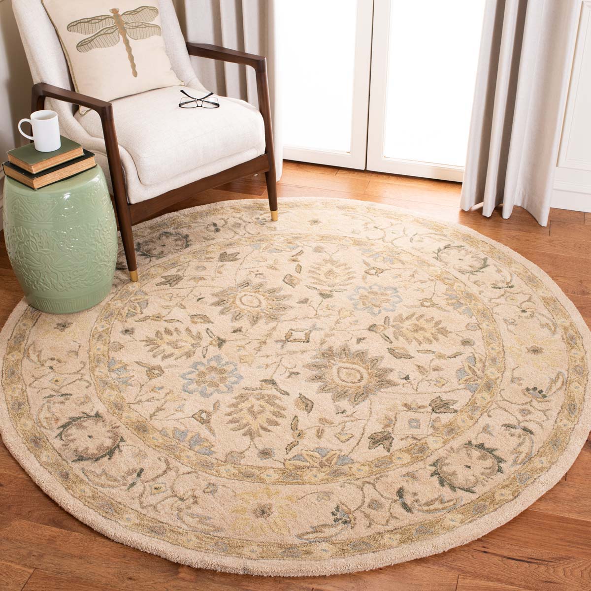 Safavieh Anatolia 72A Rug, AN572A - Taupe / Blue