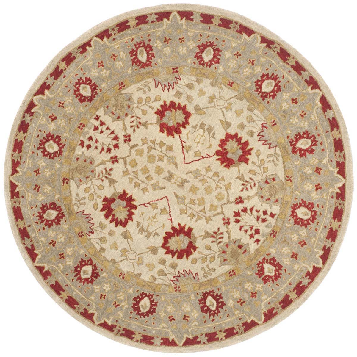 Safavieh Anatolia 89A Rug, AN589A - Ivory / Light Green