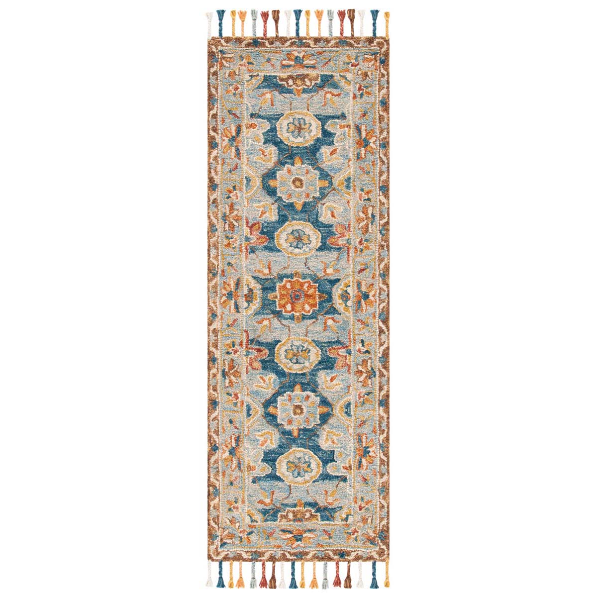 Safavieh Aspen 110 Rug, APN110 - Grey / Navy