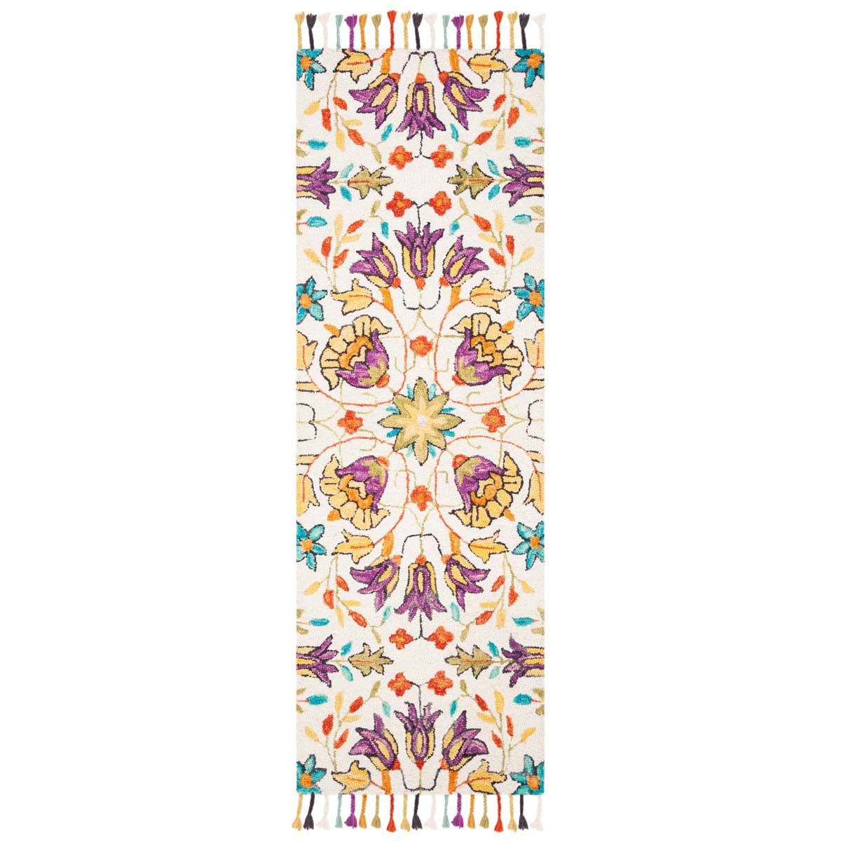 Safavieh Aspen 115 Rug, APN115 - Ivory / Purple