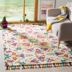 Safavieh Aspen 115 Rug, APN115 - Ivory / Purple