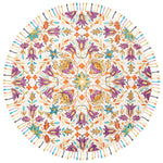 Safavieh Aspen 115 Rug, APN115 - Ivory / Purple