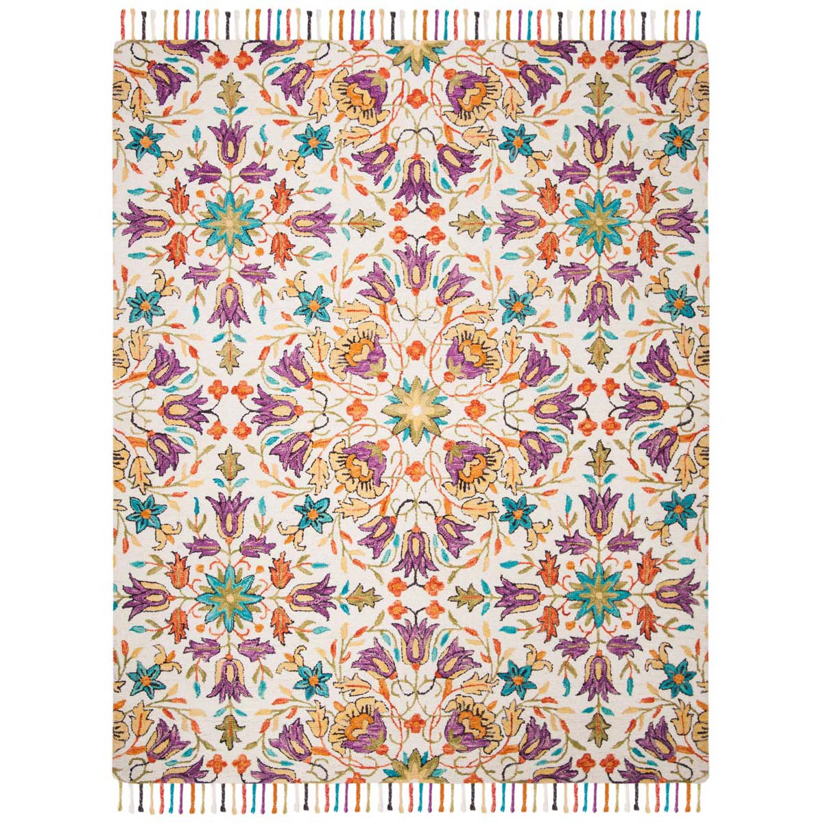 Safavieh Aspen 115 Rug, APN115 - Ivory / Purple