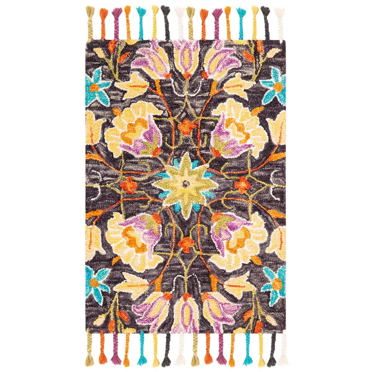 Safavieh Aspen 115 Rug, APN115 - Black / Purple
