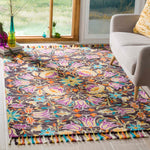 Safavieh Aspen 115 Rug, APN115 - Black / Purple