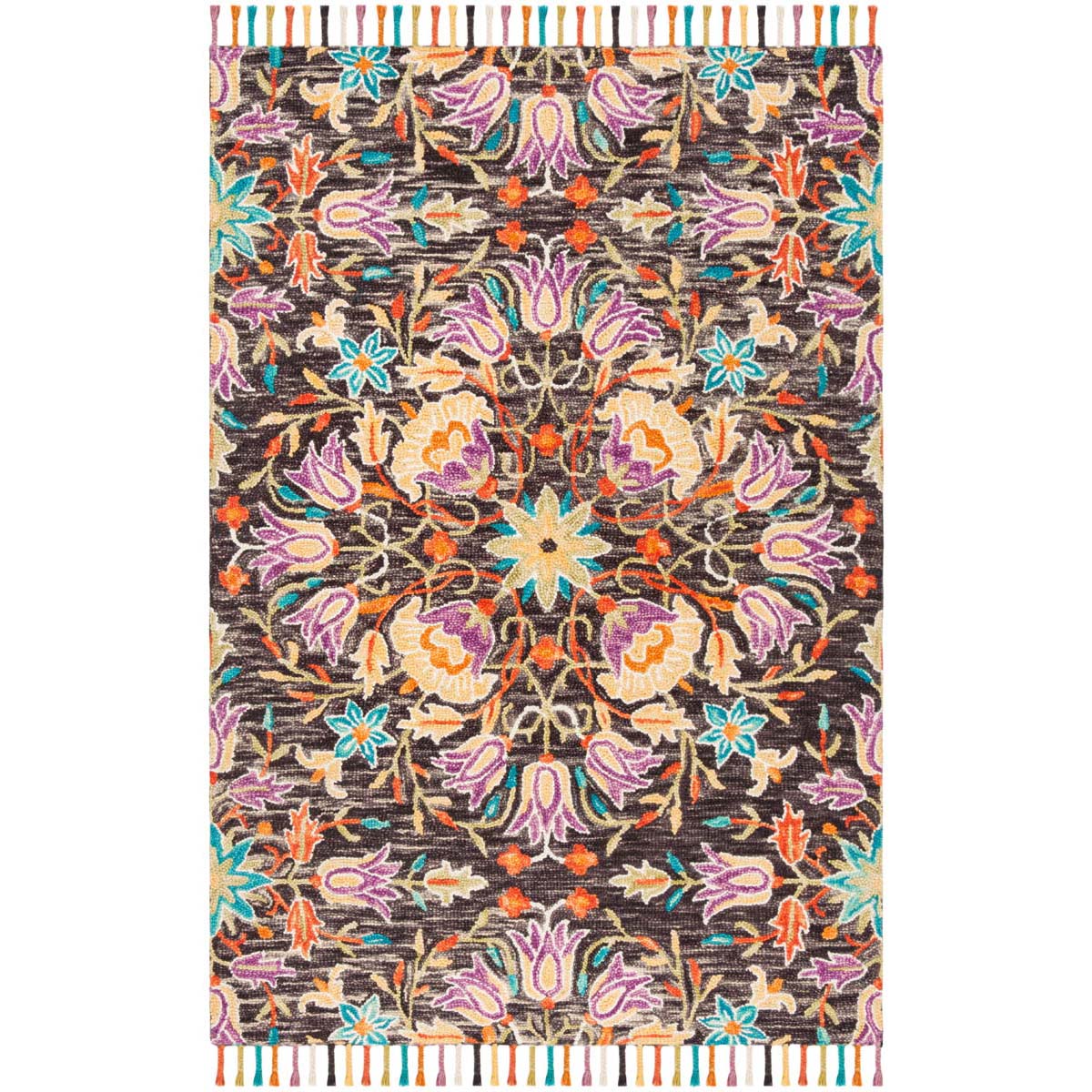 Safavieh Aspen 115 Rug, APN115 - Black / Purple