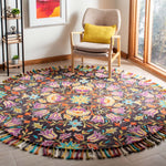 Safavieh Aspen 115 Rug, APN115 - Black / Purple