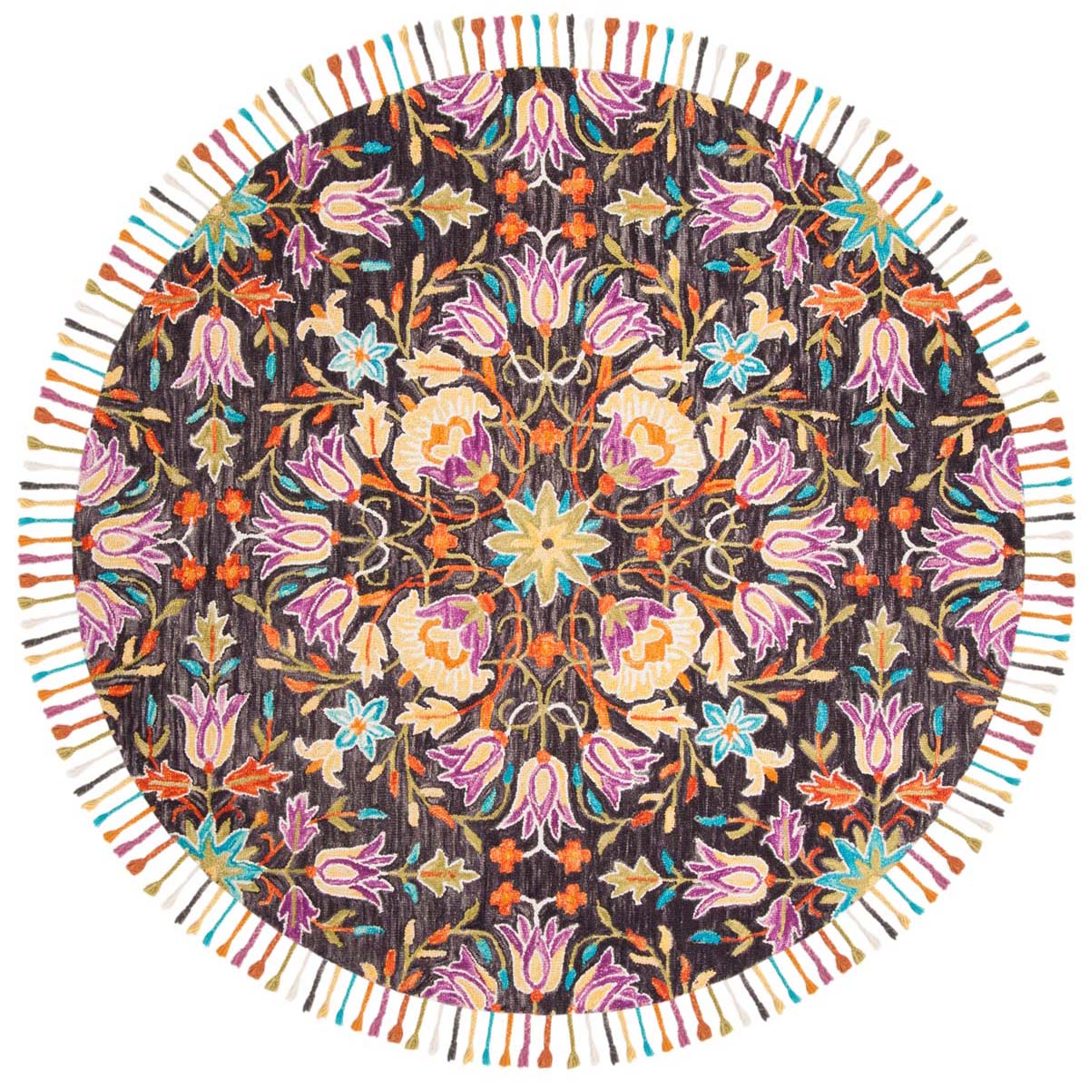 Safavieh Aspen 115 Rug, APN115 - Black / Purple