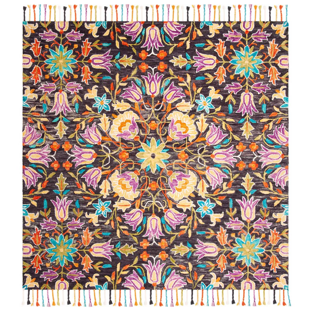 Safavieh Aspen 115 Rug, APN115 - Black / Purple
