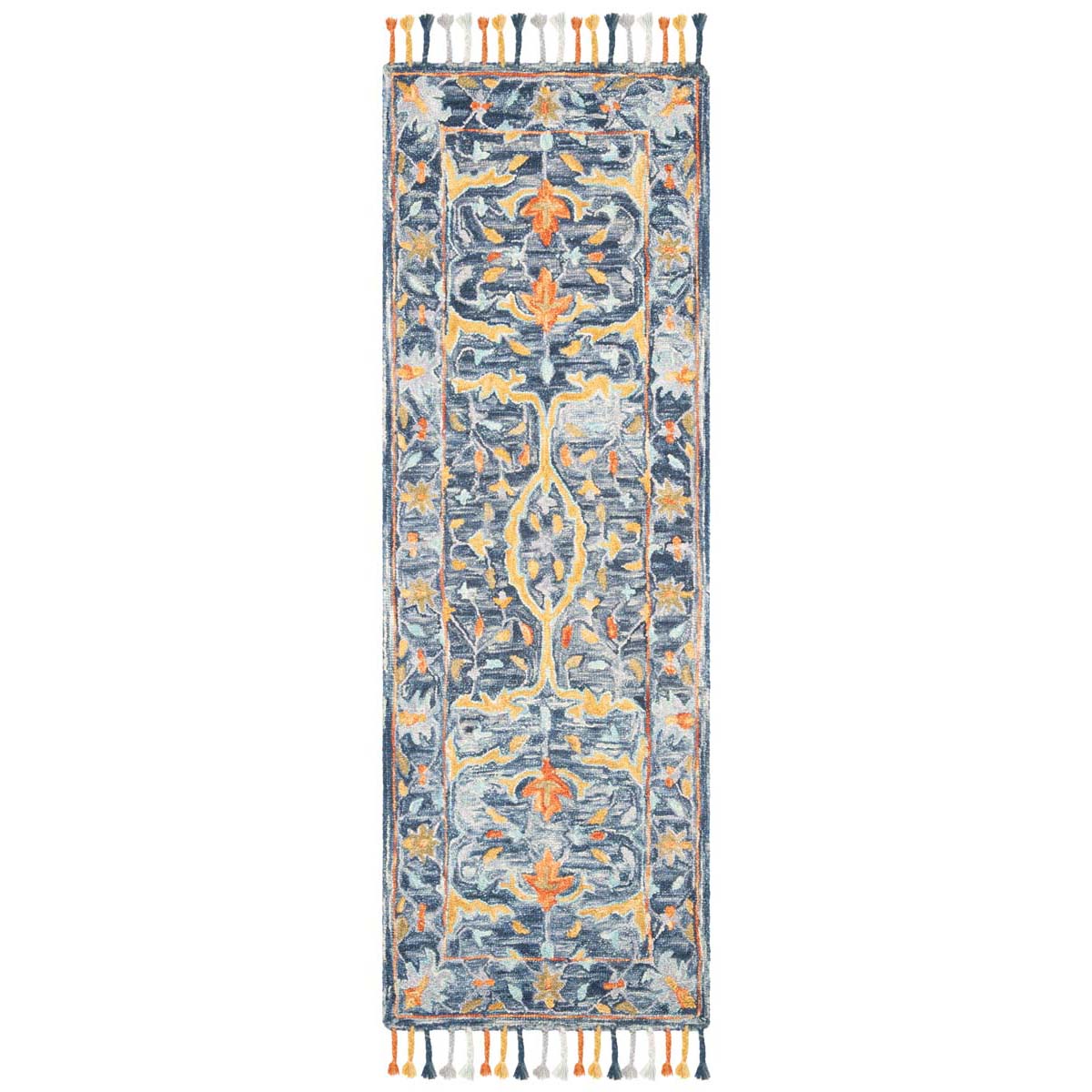 Safavieh Aspen 116 Rug, APN116 - Blue / Rust