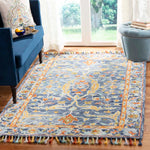 Safavieh Aspen 116 Rug, APN116 - Blue / Rust