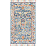 Safavieh Aspen 116 Rug, APN116 - Blue / Rust