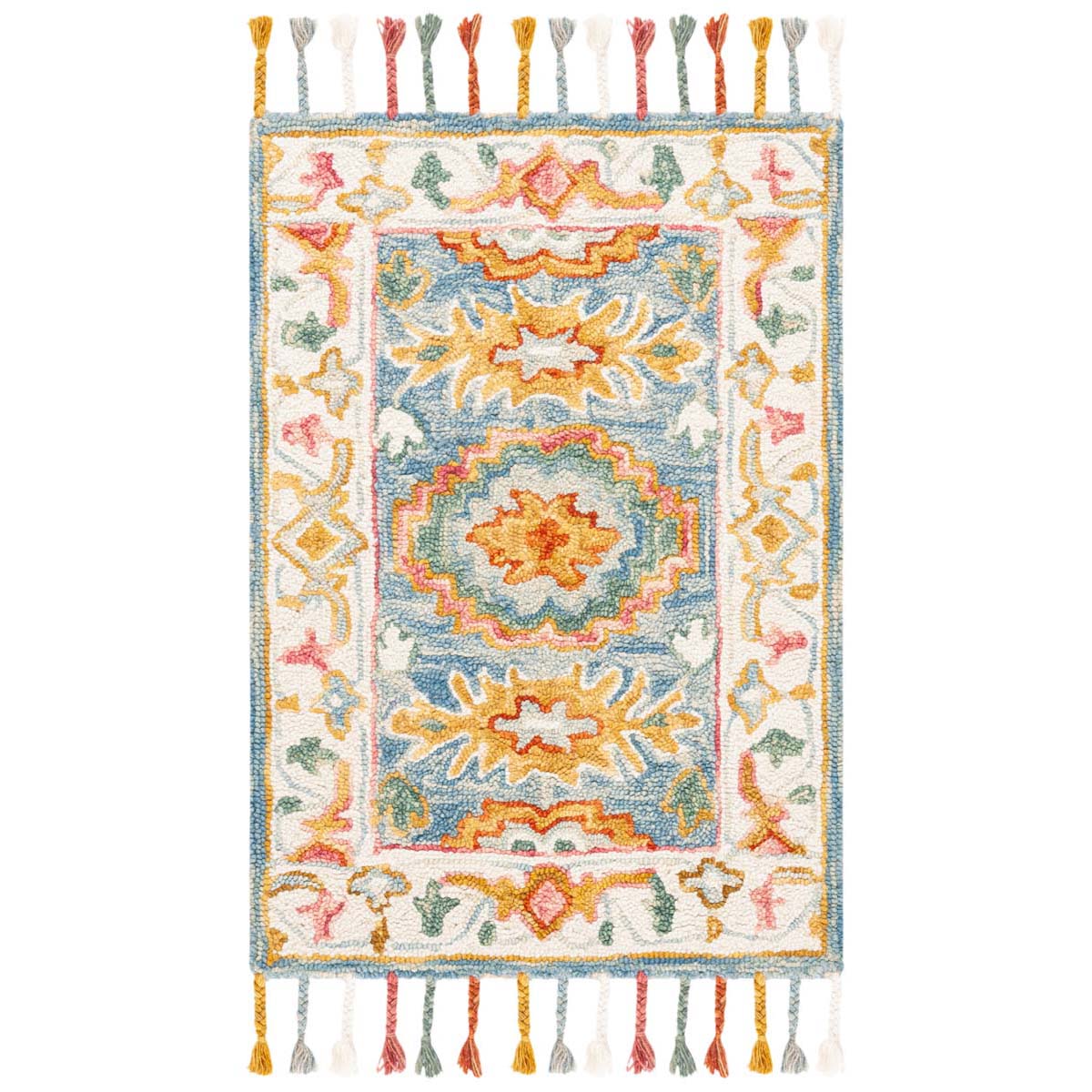 Safavieh Aspen 117 Rug, APN117 - Blue / Ivory