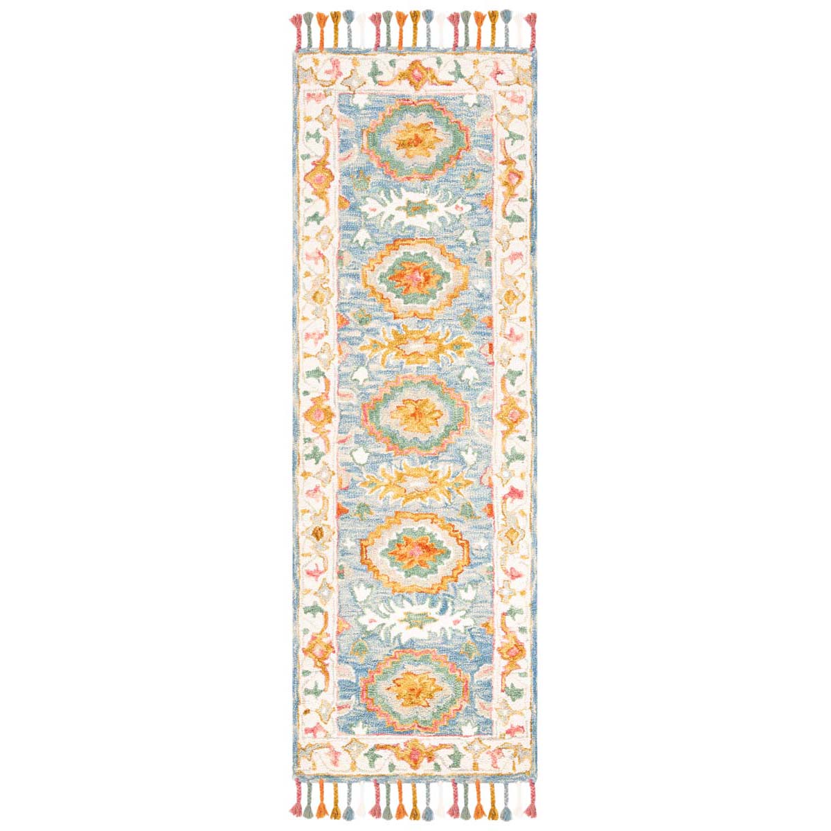 Safavieh Aspen 117 Rug, APN117 - Blue / Ivory